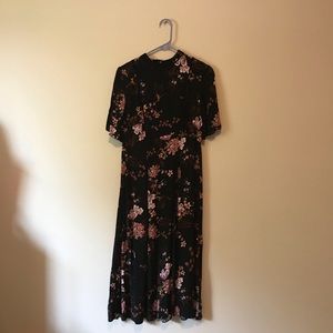 F&F midi lenght floral flare dress